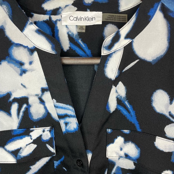 Calvin Klein Floral Shirt - Picture 4 of 5